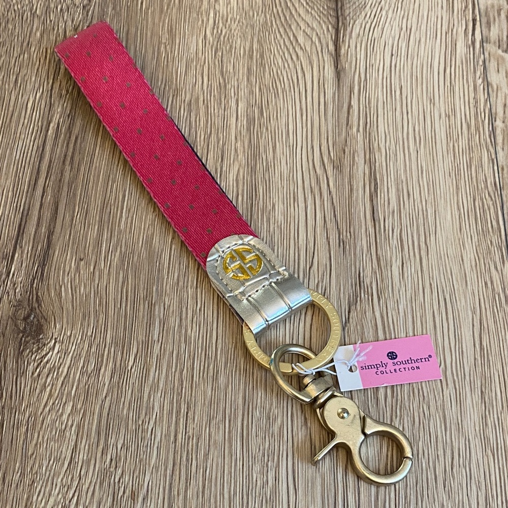 Simply Southern 0220 Key Fob Key Chain Dots
